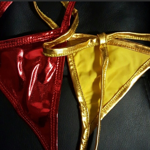 Sexy glisten metallic Panty - Picture 2 of 2